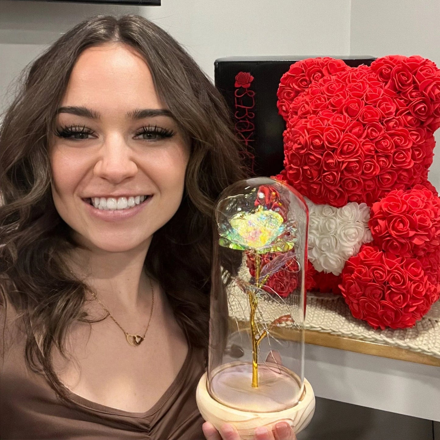 Enchanted Sparkly Rose®